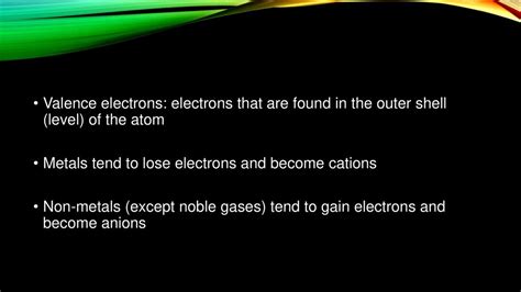 metals gain a blank charge and become a blank