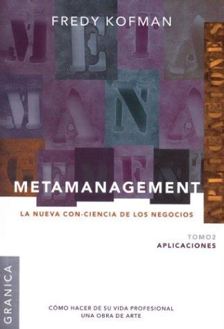 metamanagement aplicaciones tomo 2 la nueva con ciencia de los negocios PDF