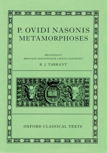 metamorphoses oxford classical texts latin edition Kindle Editon