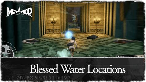 metaphor blessed water