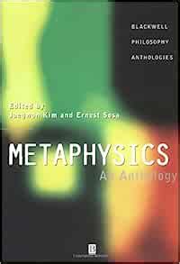 metaphysics an anthology blackwell philosophy anthologies Epub