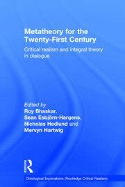 metatheory twenty first century critical integral PDF