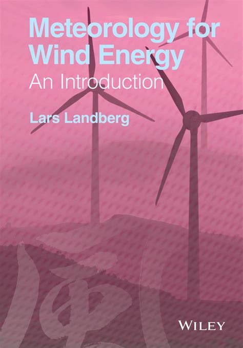 meteorology wind energy lars landberg Epub