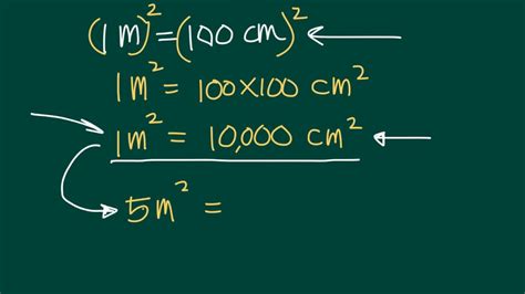 meters squared to centimeters squared