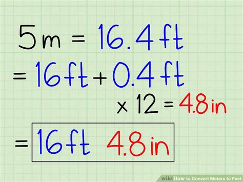 meters to feet con