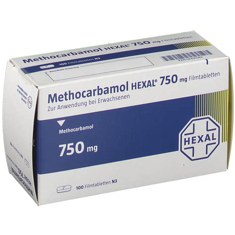 methocarbamol 750 mg tablets