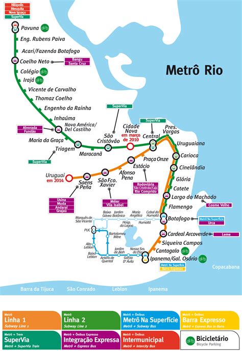 metro mapa rio