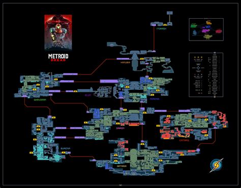 metroid dread map