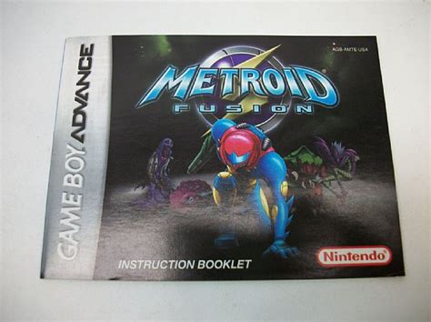 metroid fusion instruction manual PDF