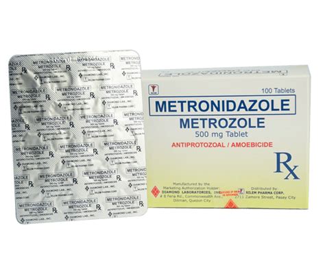 metronidazole 500 mg tablet