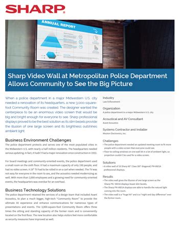 metropolis police department case study PDF