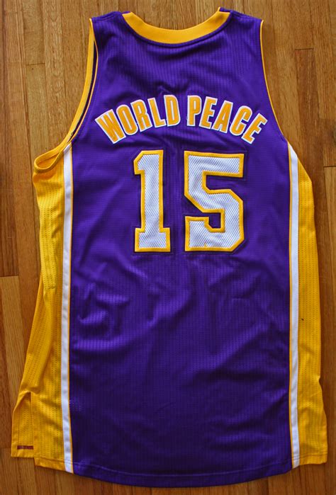 metta world peace jersey