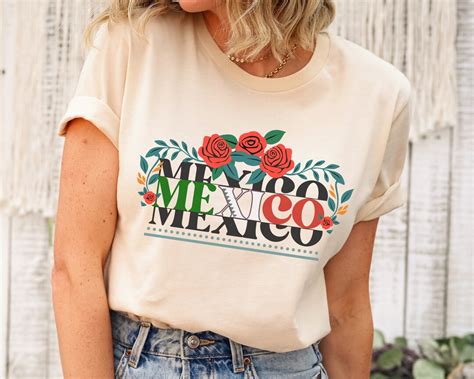mexican flower shirt