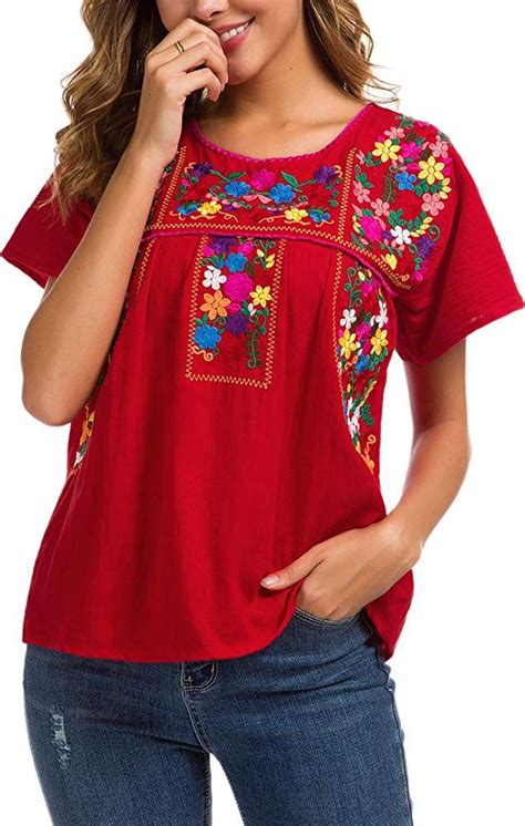 mexican shirt for women