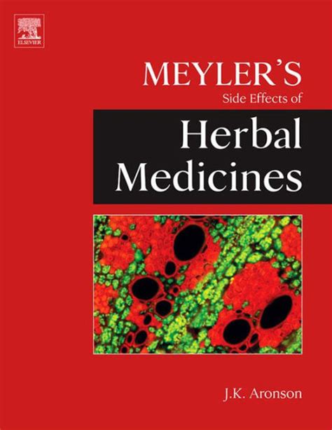 meylers side effects of herbal medicines Kindle Editon
