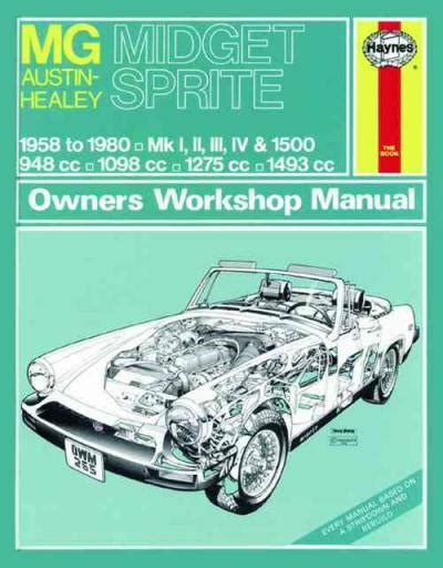 mg midget austin healey sprite 1958 1980 haynes repair manuals Kindle Editon