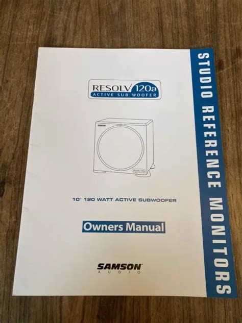 mg subwoofer owners manual Kindle Editon