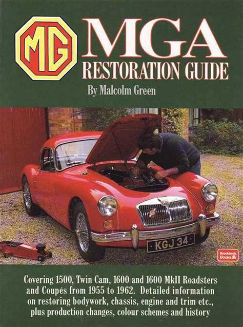 mga mgb workshop manual owners handbook Kindle Editon