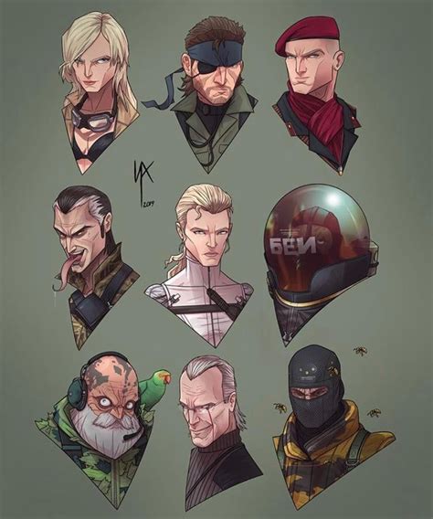 mgs3 characters