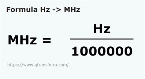 mhz in hz