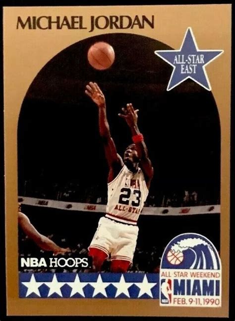 michael jordan all star east card