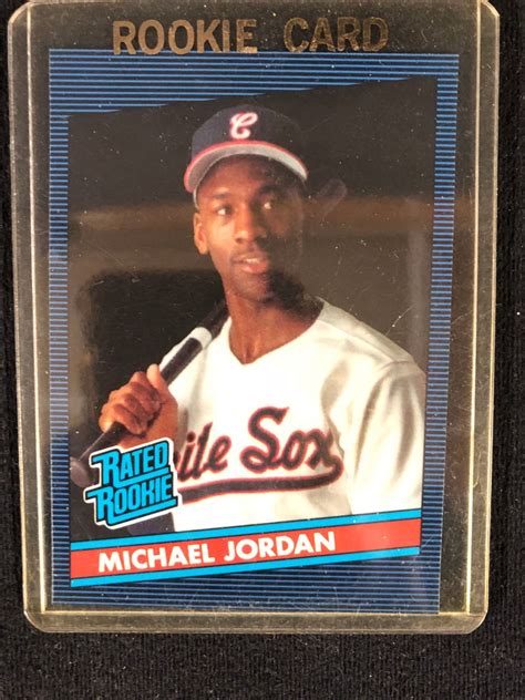 michael jordan baseball rookie card