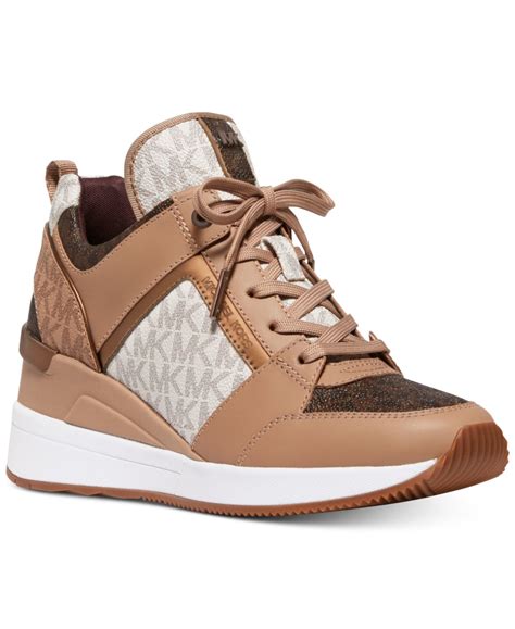 michael kors wedge tennis shoes