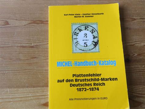 michel handbuch katalog plattenfehler deutschen reiches markw hrung Doc