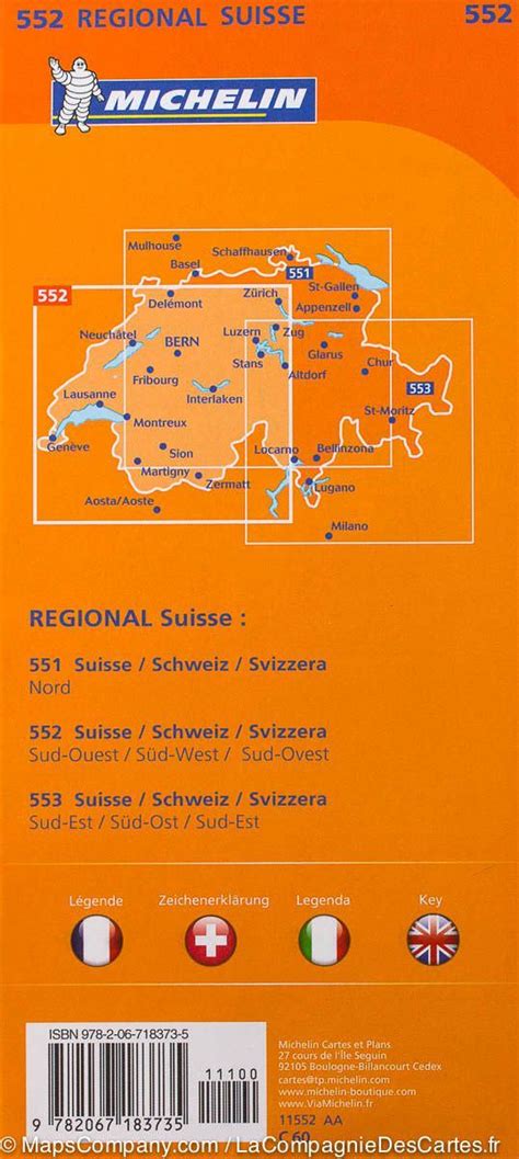 michelin switzerland southwest map 552 maps or regional michelin Doc