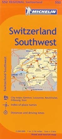 michelin switzerland southwest map 552 maps or regional michelin Doc