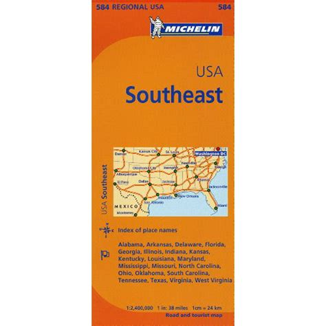 michelin usa southeast map 584 maps or regional michelin Kindle Editon