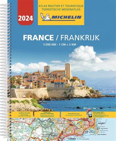 michelin wegenatlas van frankrijk 1999 register van alle gemeenten Doc