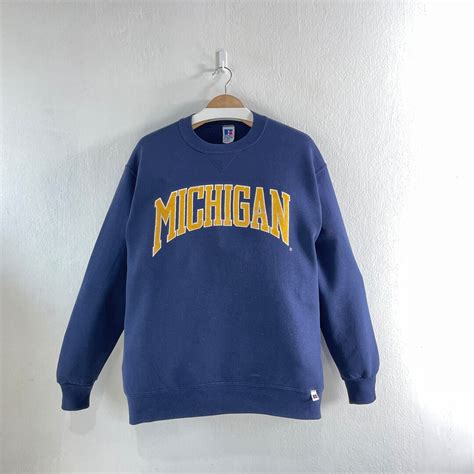 michigan crewneck