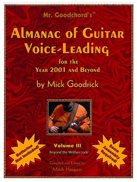 mick goodrick almanac of voice leading Ebook Epub