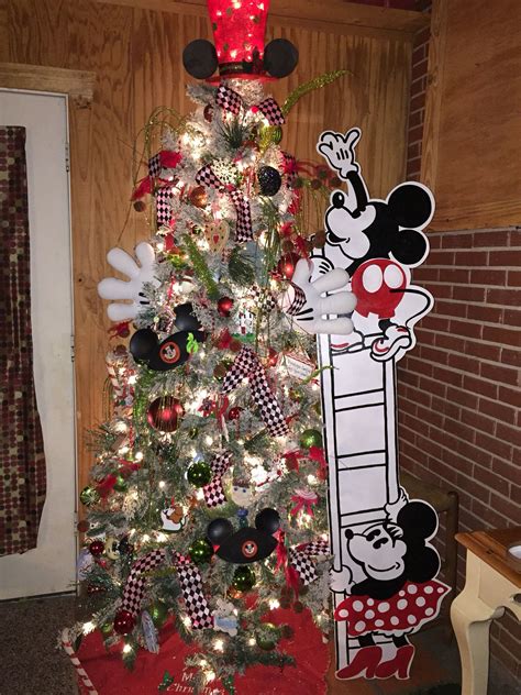 mickey mouse christmas tree