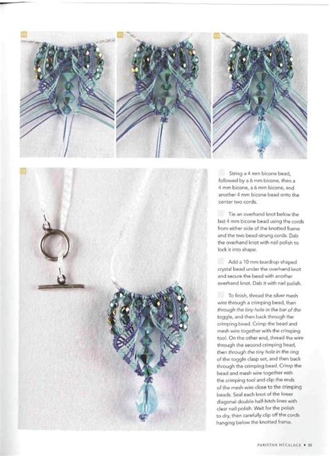 micro macrame 30 beaded designs for jewelry using crystals and cords Doc