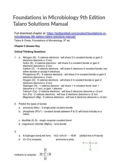 microbiology talaro lab manual pdf Epub