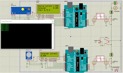 microcontroller based automatic power theft Doc