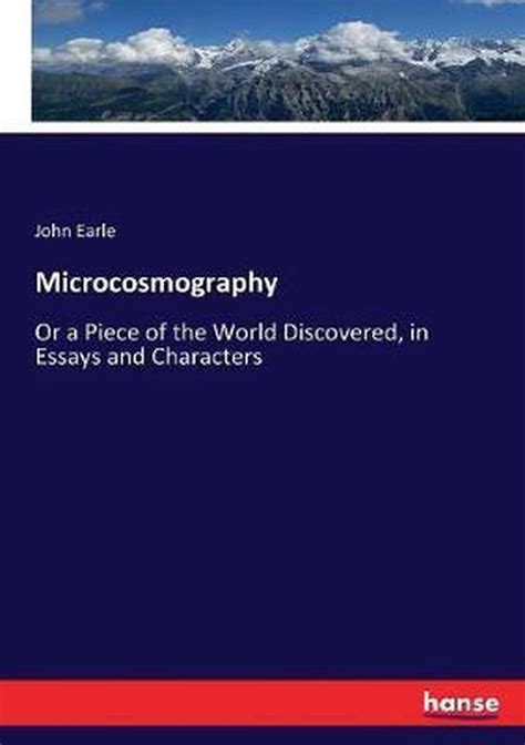 microcosmography classic reprint john earle Kindle Editon