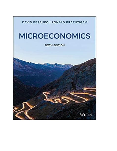 microeconomics besanko solutions manual Reader