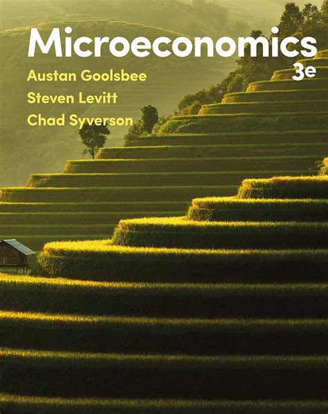 microeconomics goolsbee levitt syverson solutions Kindle Editon