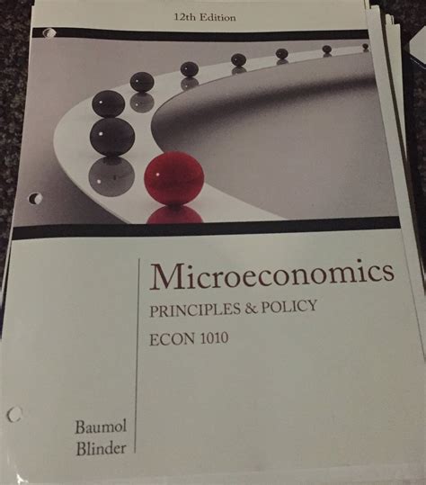 microeconomics principles and policy 12th edition Kindle Editon