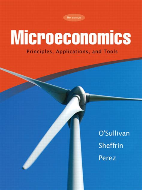 microeconomics principles applications tools edition PDF