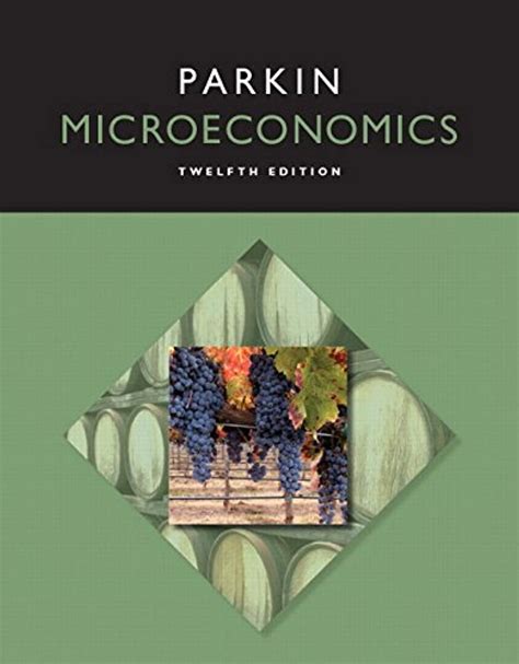 microeconomics the pearson series economics PDF