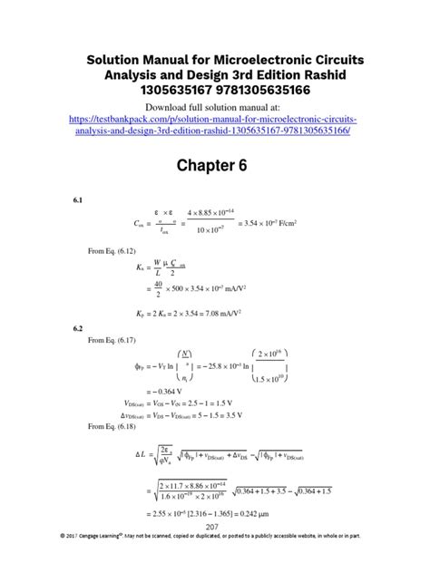microelectronic circuit design 3rd edition solution manual Reader
