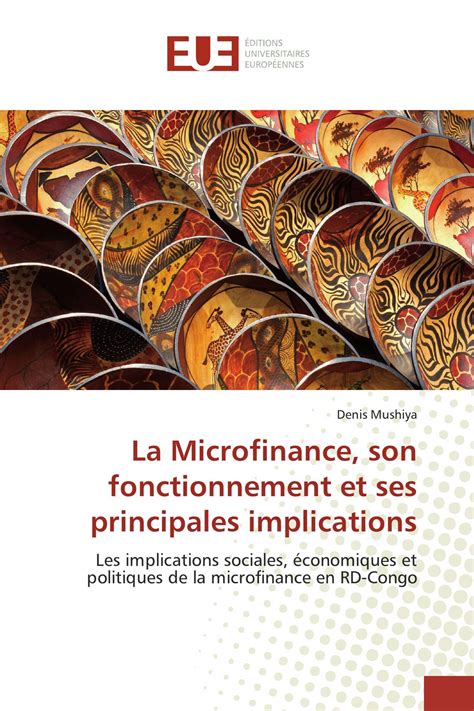 microfinance son fonctionnement principales implications Kindle Editon