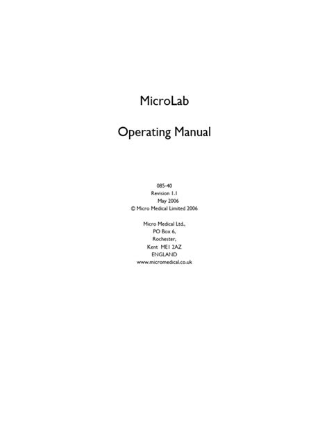 microlab mk8 manual pdf PDF