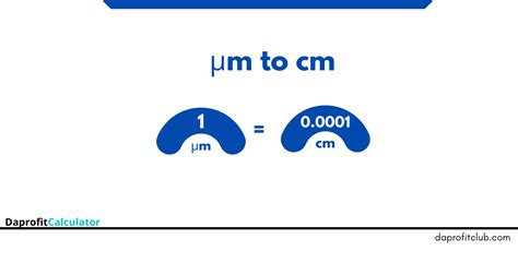 micrometer cm