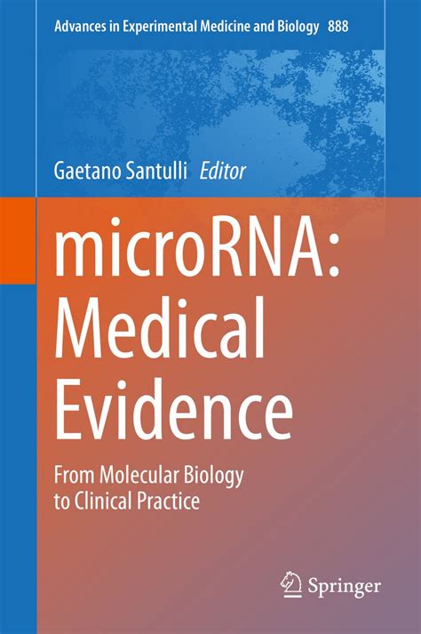 microrna evidence molecular clinical experimental Epub