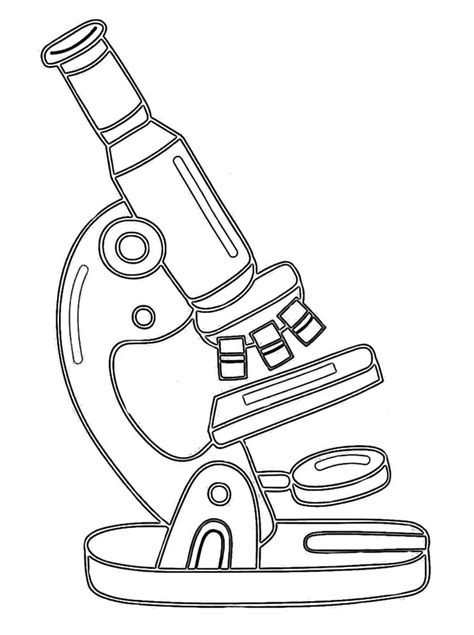 microscopio para colorir